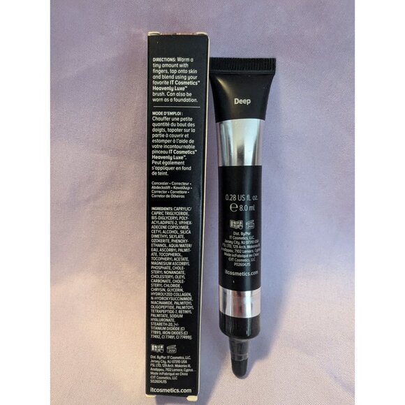 It Cosmetics Bye Bye Under Eye Full Coverage AntiAging Waterproof Concealer Deep - Picture 2 of 2
